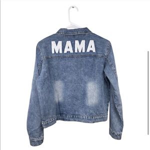 Mama denim jacket
